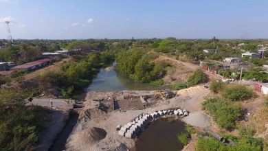 Photo of Reconstruye Gobierno de Juchitán vado sobre río Las Nutrias