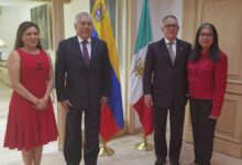 Photo of Polo De Gyves se reunió con el Embajador de Venezuela en México